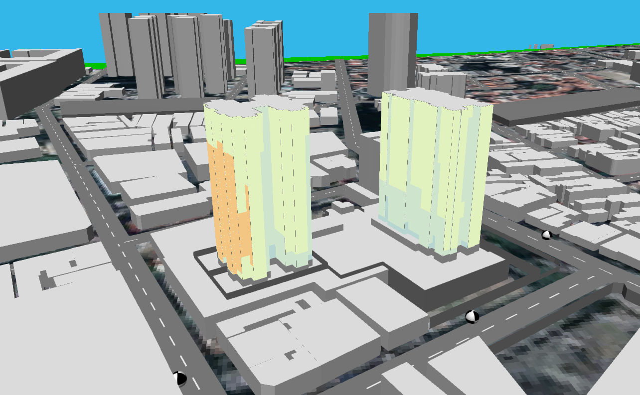 Modelo 3D de ruído ambiental